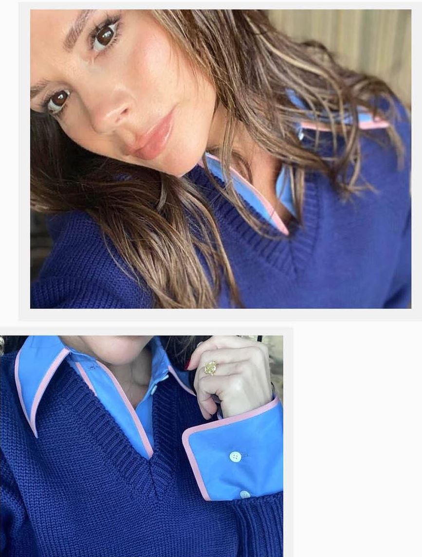 Никаких спортивных костюмов: Виктория Бекхэм показала, как одевается дома во время карантина