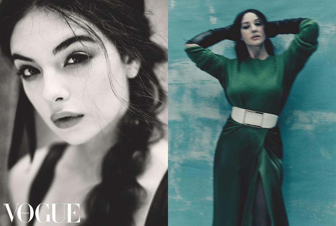 Однаково прекрасні: 56-річна Моніка Беллуччі вперше знялася для глянцю з 16-річною дочкою