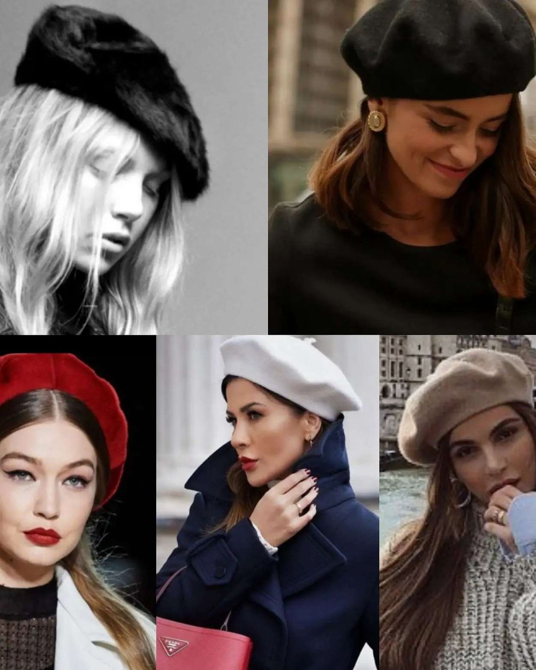 Берети, біні і капелюхи: стиліст показала модні головні убори на осінь