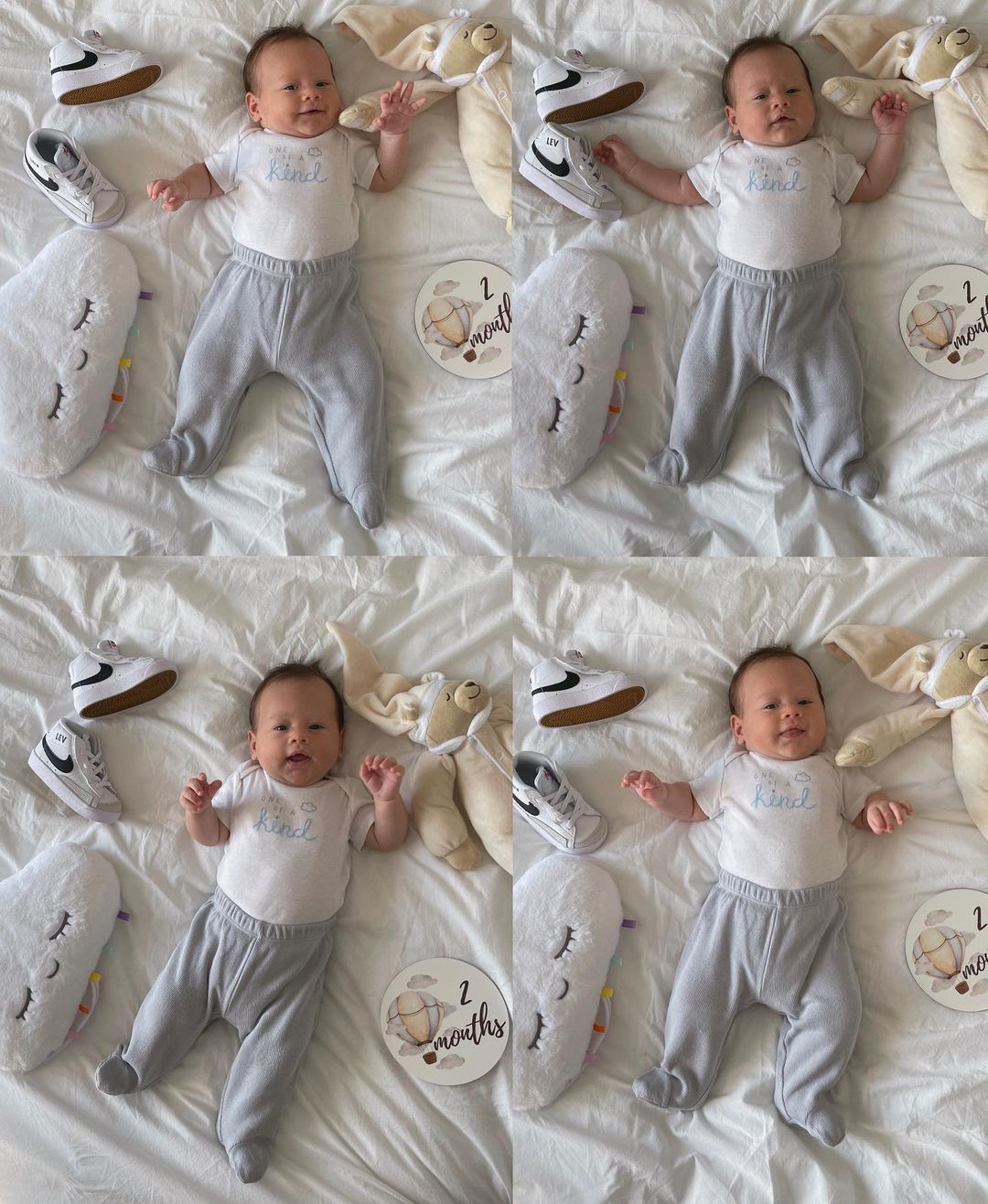 Растет с космической скоростью: Квиткова и Добрынин показали 2-месячного сыночка