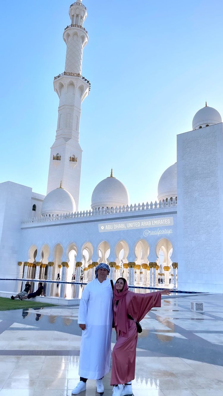 Немов Алладін і Жасмин: Каменських в несподіваному вбранні показала східну казку з Потапом