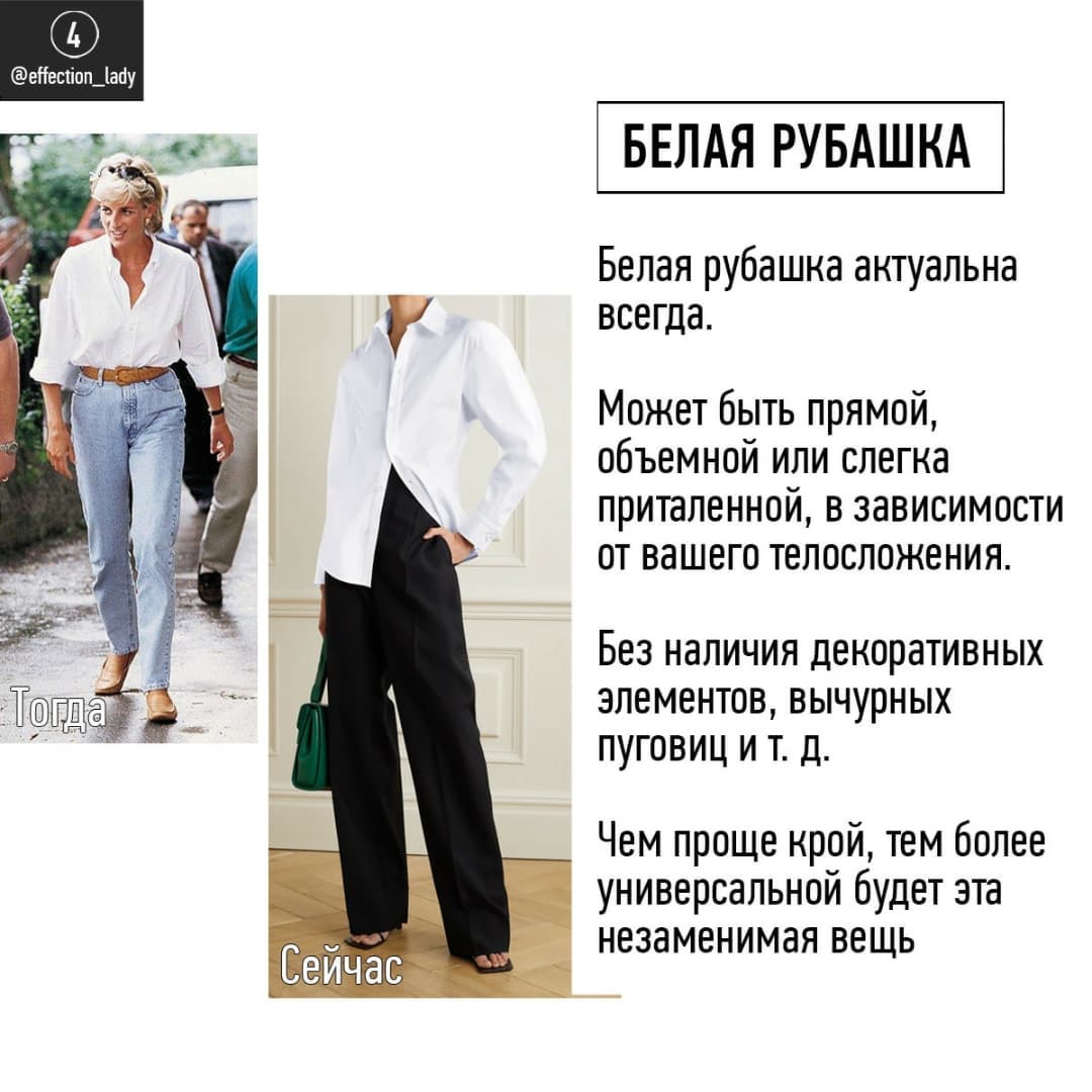 Поза модою і часом: стиліст показала топ-9 речей, які актуальні завжди