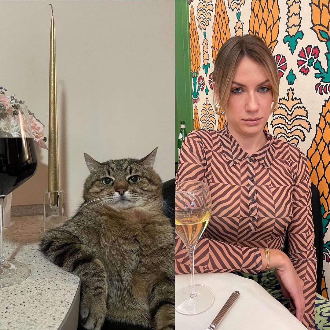 Дорого, смачно, мало: Леся Нікітюк в строкатому образі сходила в ресторан Gucci в Італії