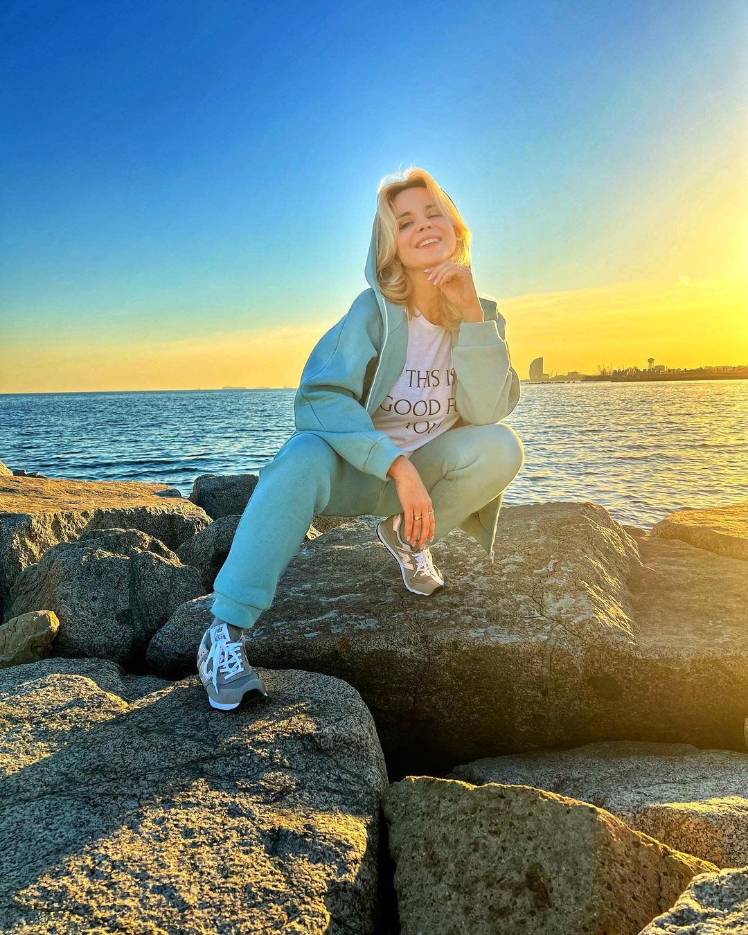 С тобой хоть на край света: Лилия Ребрик наслаждается романтикой с мужем в Барселоне