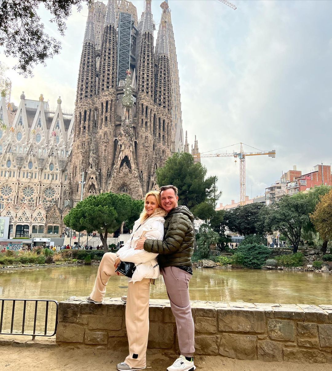 С тобой хоть на край света: Лилия Ребрик наслаждается романтикой с мужем в Барселоне