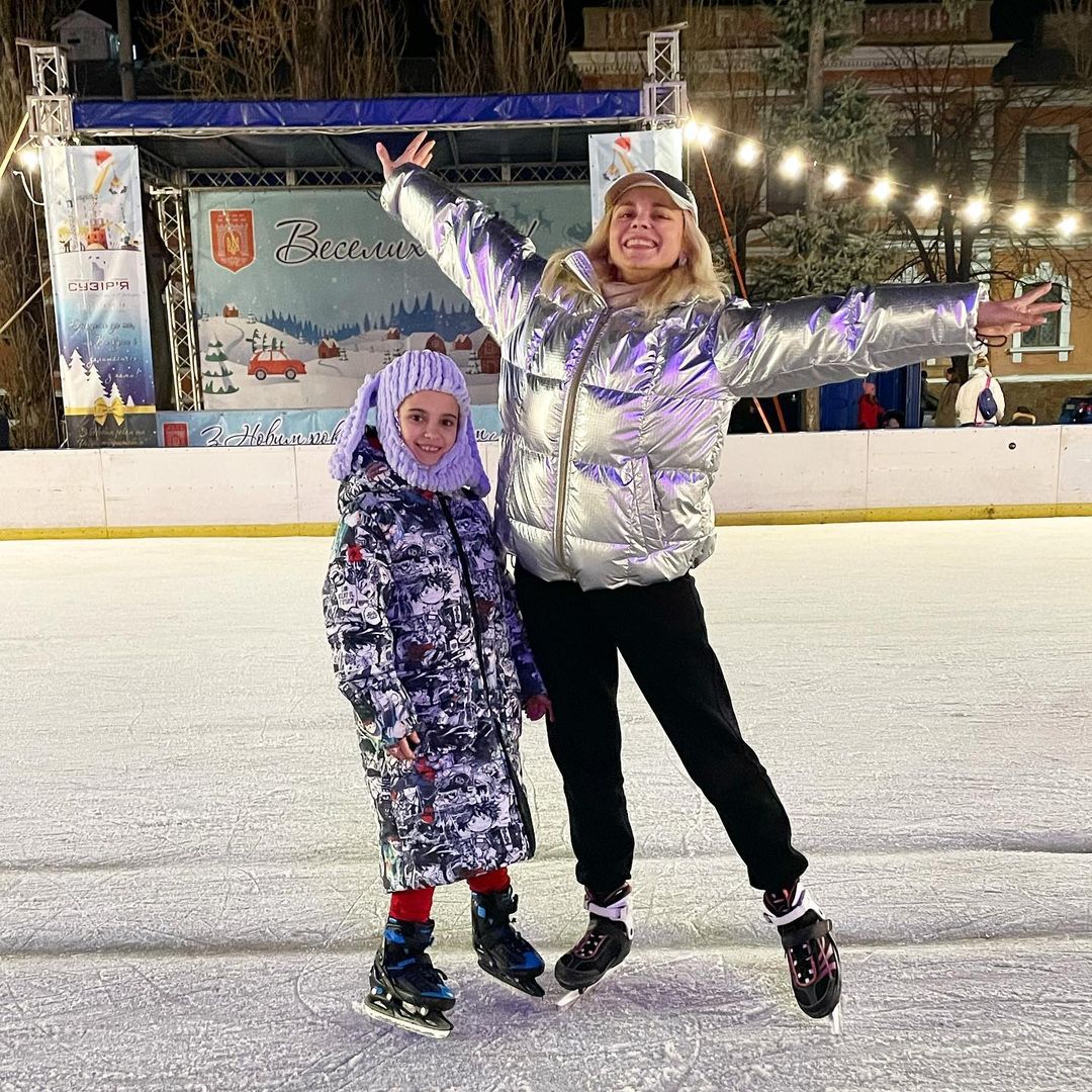 Принцессы льда: Лилия Ребрик похвасталась веселыми семейными развлечениями