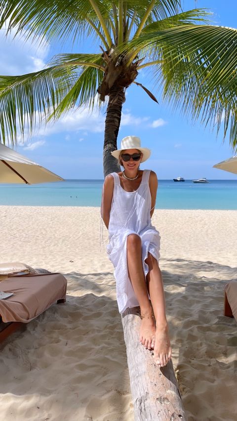 Пальми і океан: Осадча і Горбунов з синочками насолоджуються відпочинком в Таїланді