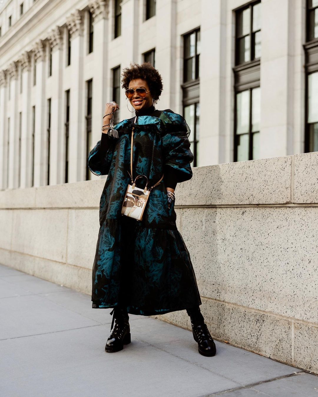 Лучший стритстайл на Неделе моды в Нью-Йорке осень-зима 2022