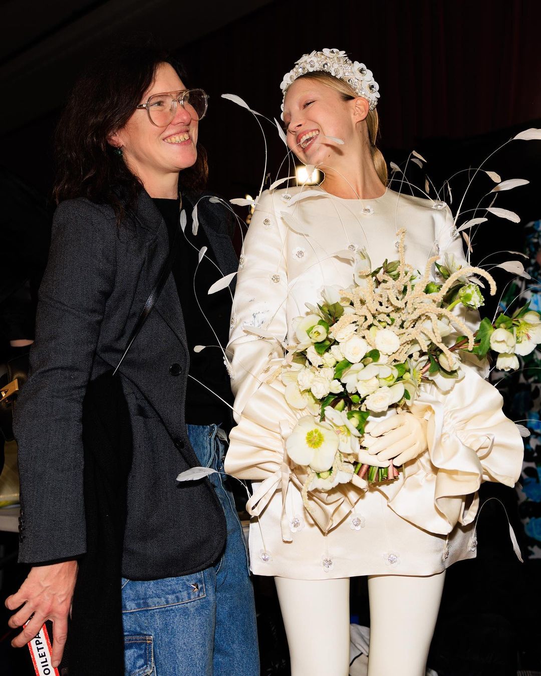 Зворушлива наречена: дочка Кейт Мосс стала зіркою показу Richard Quinn в Лондоні