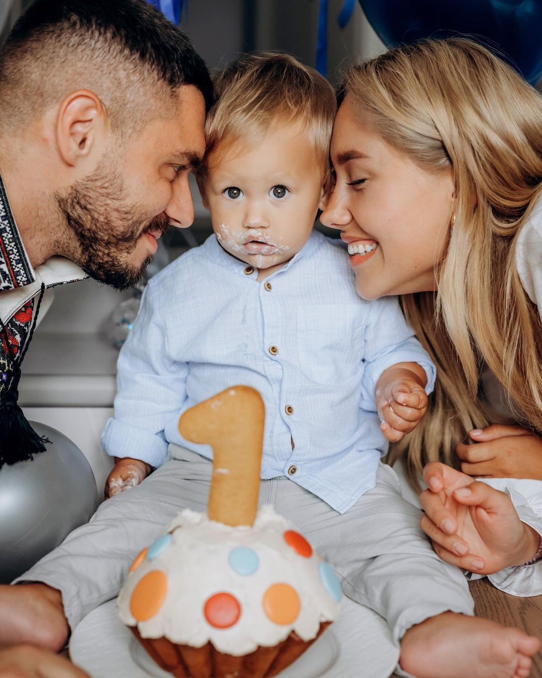 Квиткова и Добрынин отметили первый день рождения сына: милые фото