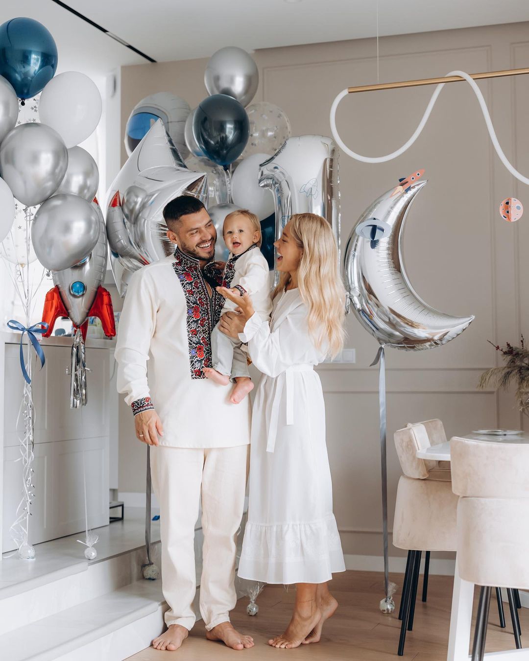 Квиткова и Добрынин отметили первый день рождения сына: милые фото