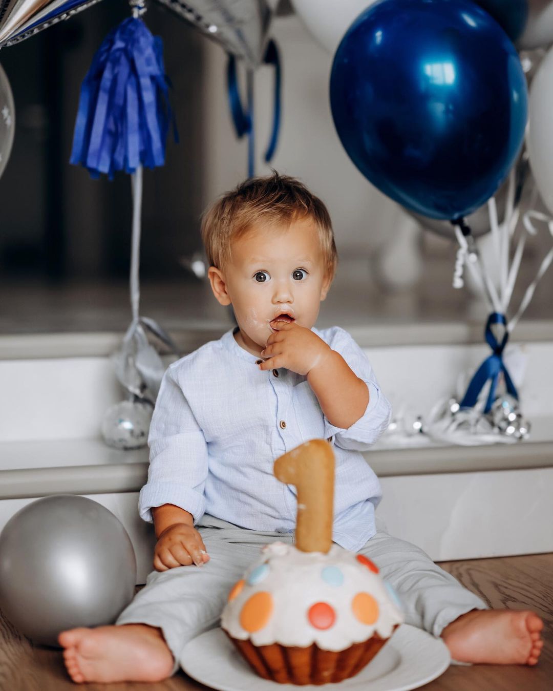 Квиткова и Добрынин отметили первый день рождения сына: милые фото