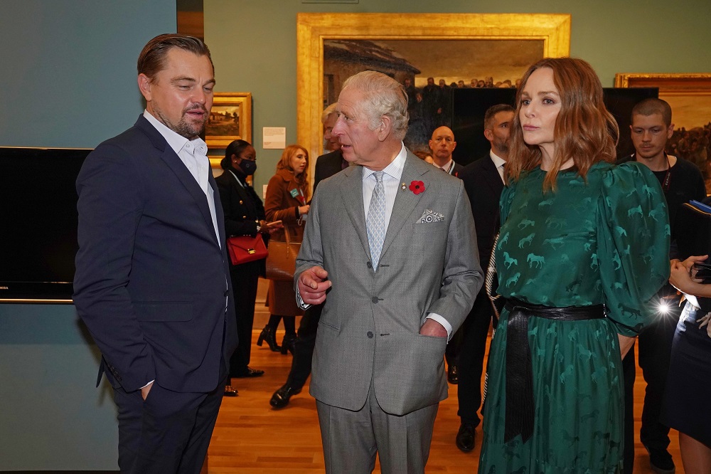 Великі плани: Леонардо Ді Капріо засвітився на зустрічі з членом королівської сім'ї