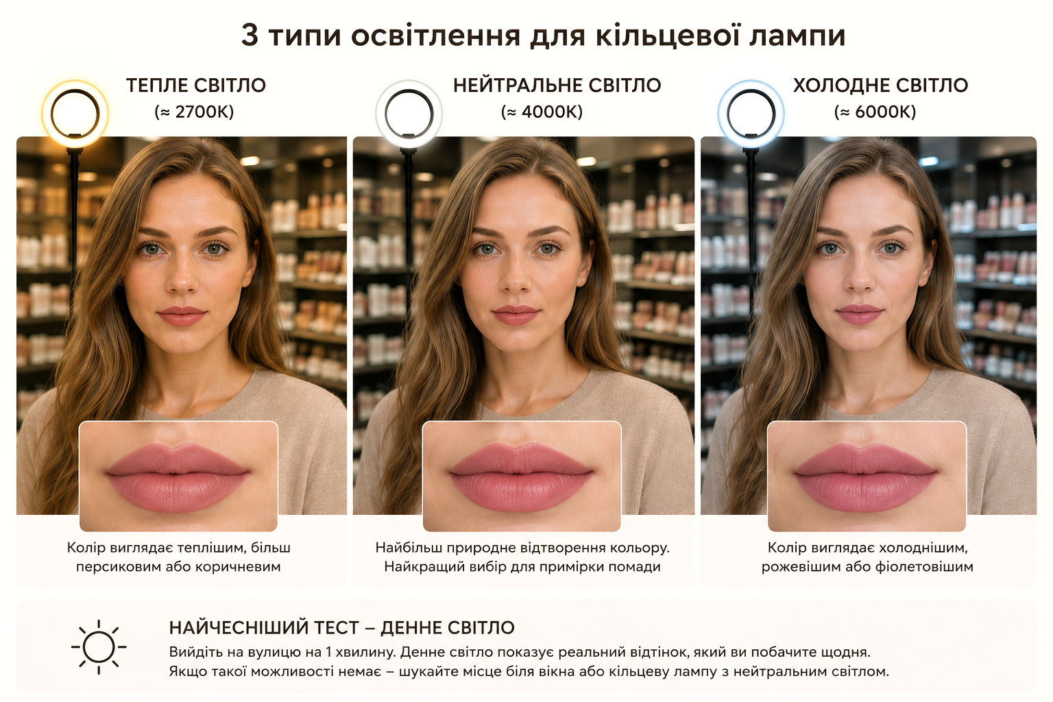 Ідеальна помадо, знайдися! Практичний гід із вибору, тестування та нанесення помади від експертки BROCARD