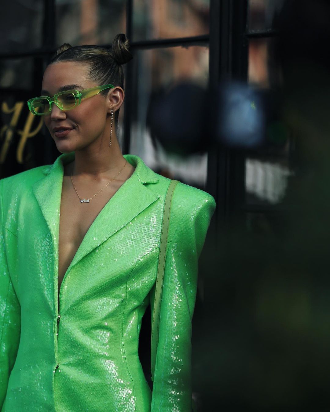 Лучший стритстайл на Неделе моды в Нью-Йорке осень-зима 2022