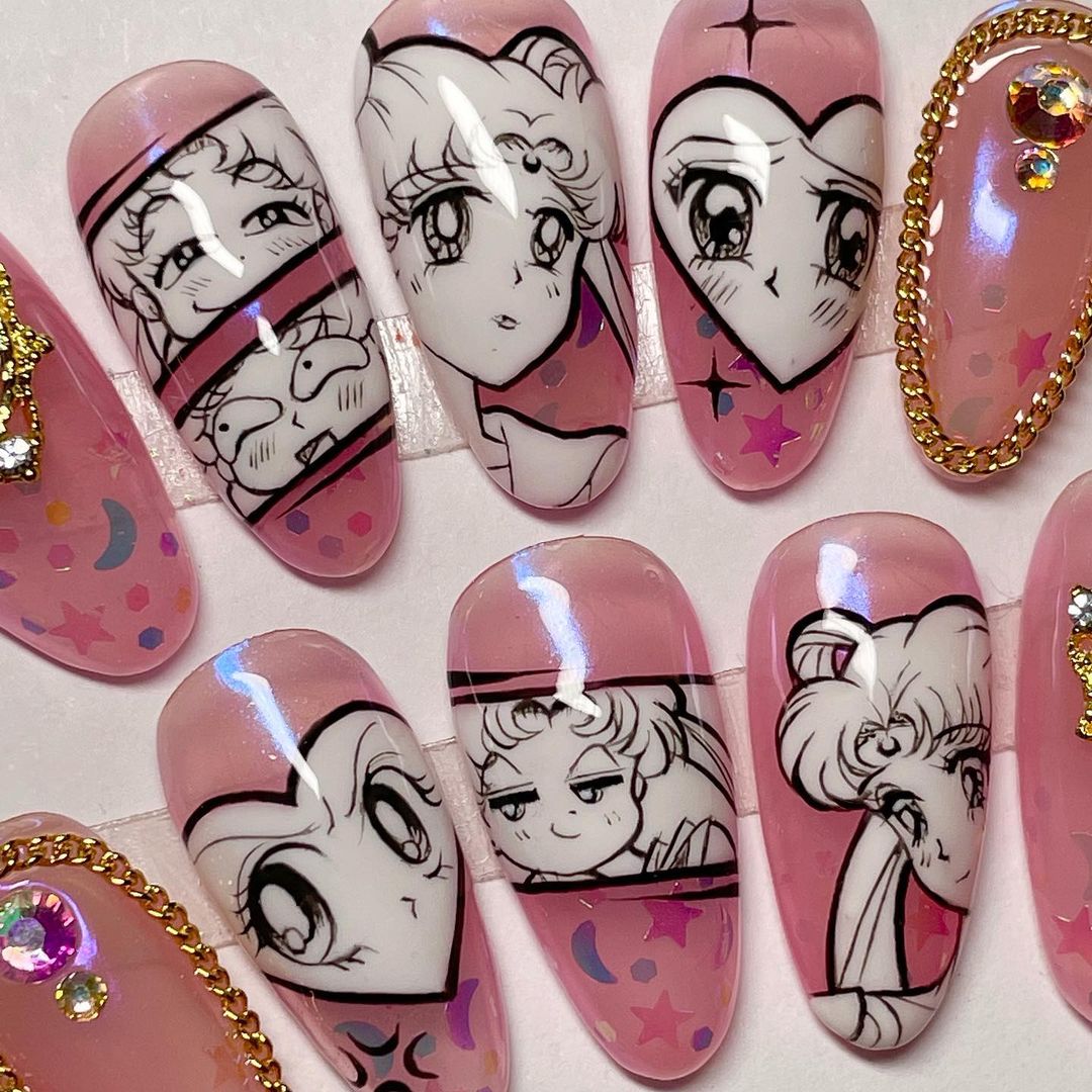 Тренд кавайи из Японии: этот яркий маникюр будет особо актуальным в 2022 (фото, видео)