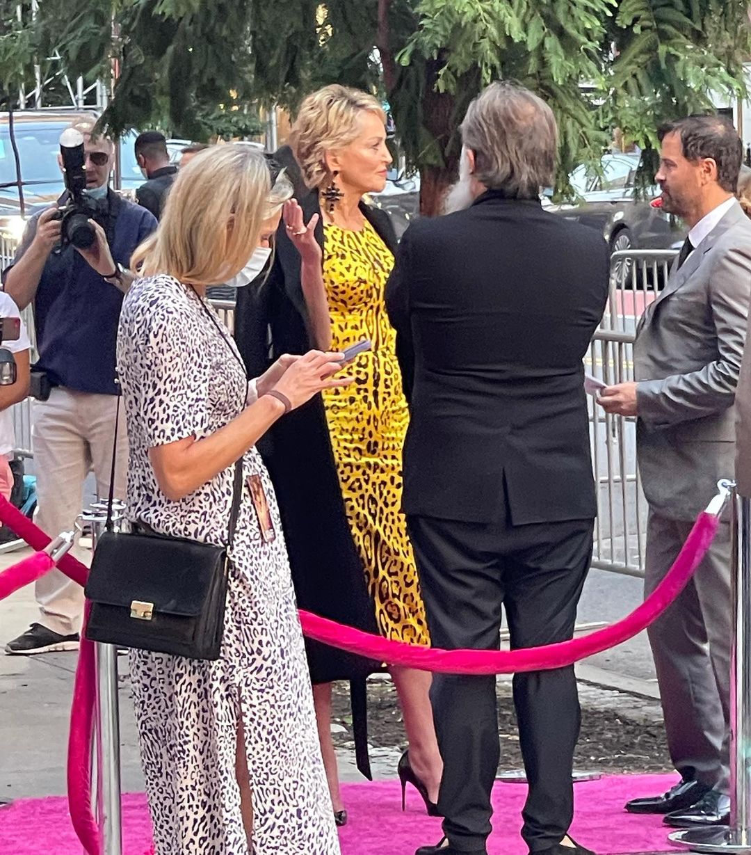 Як і раніше красуня: 63-річна Шерон Стоун в облягаючому платті з хижим принтом підірвала мережу