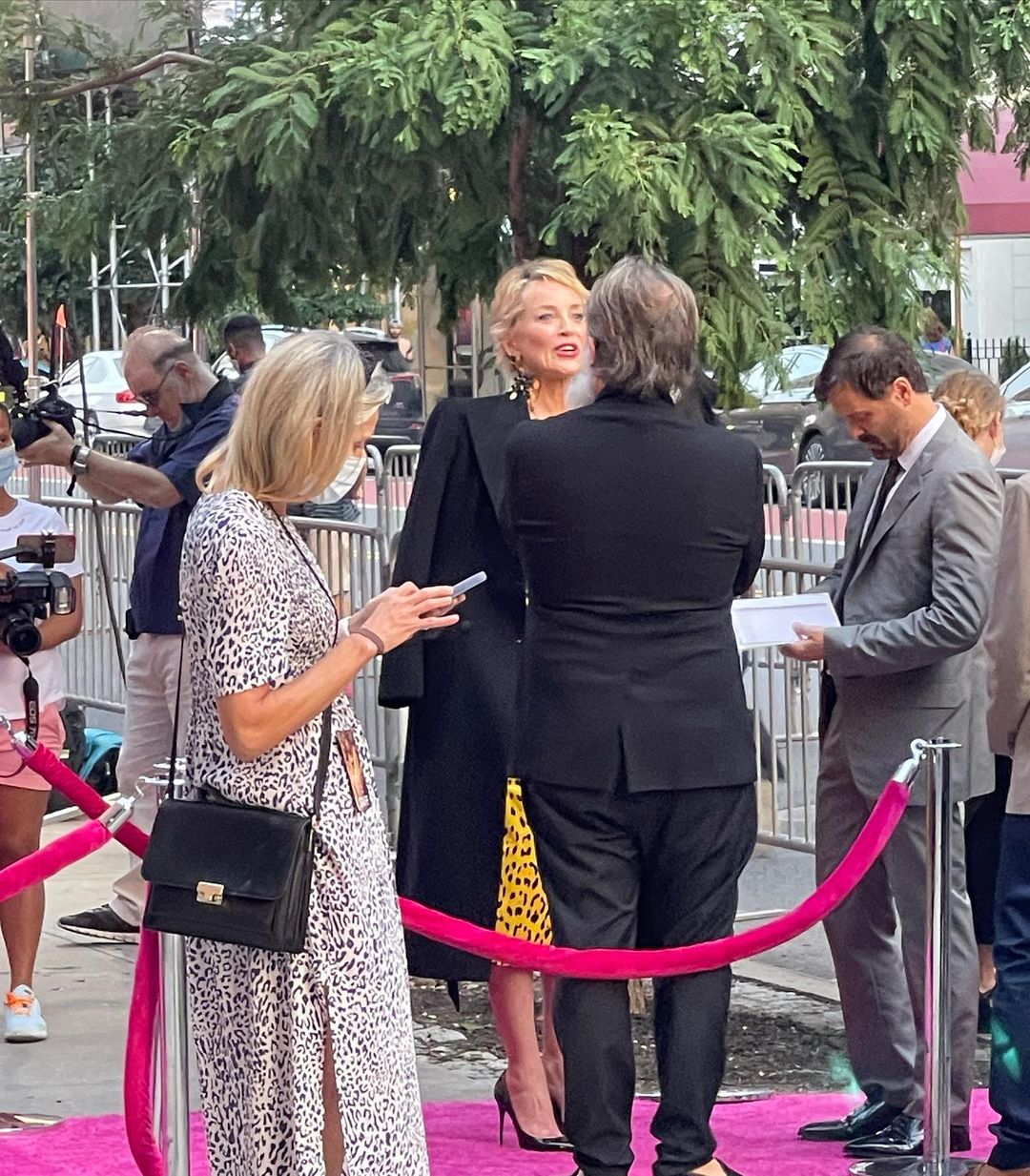 Як і раніше красуня: 63-річна Шерон Стоун в облягаючому платті з хижим принтом підірвала мережу