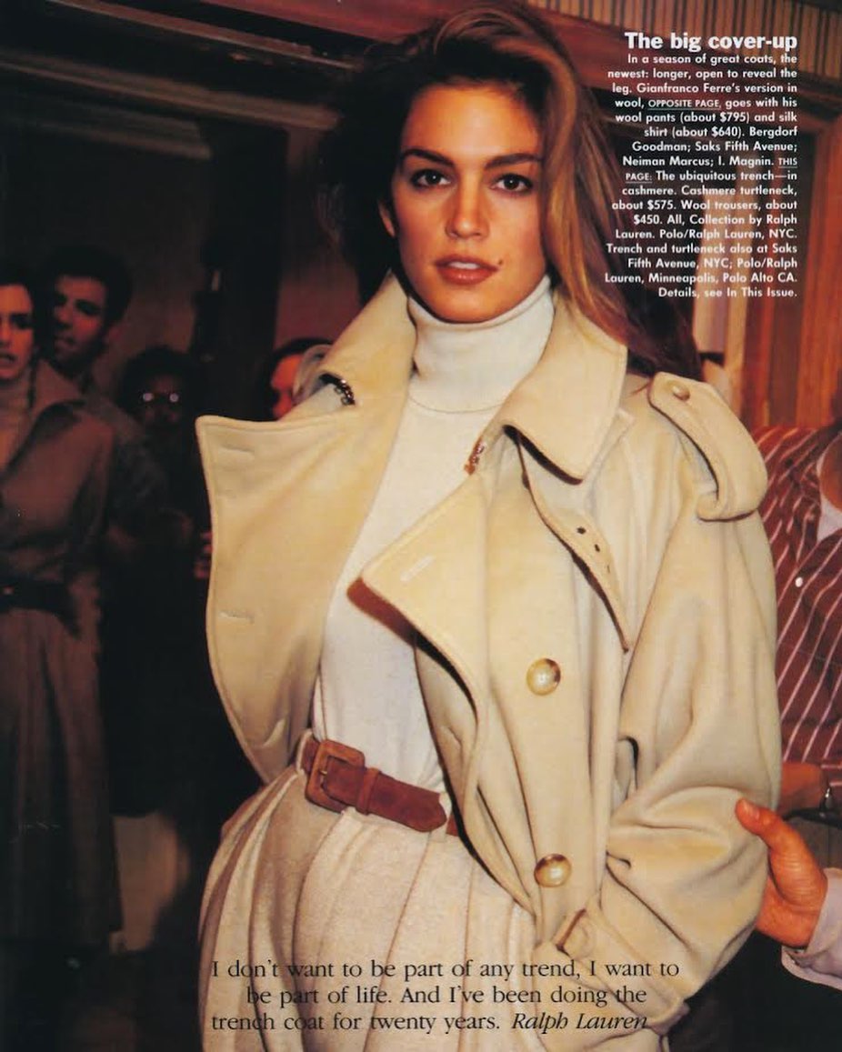 Епоха натуральної краси: якою була в 90-ті супермодель Сінді Кроуфорд