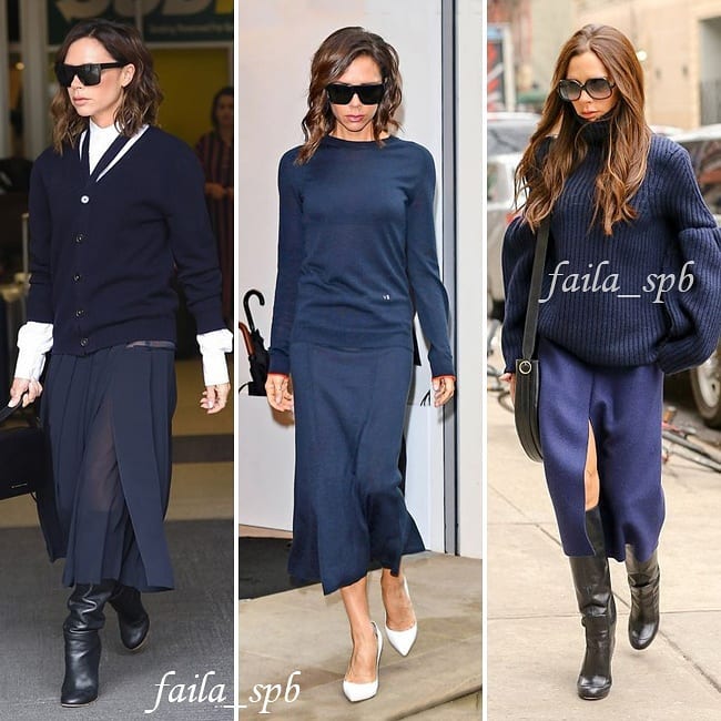 Це тренд: стиліст показала, як одягнутися восени 2021 на прикладі луків Вікторії Бекхем