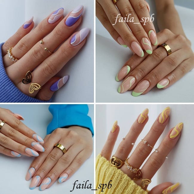 Милкшейк и электрик: стилист рассказала, какие ногти в тренде этой осенью