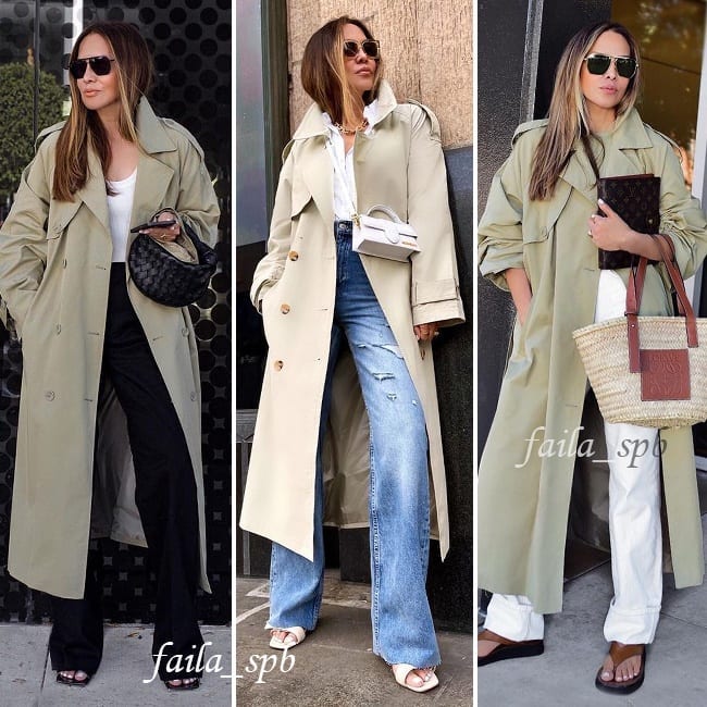 Спортивна розслабленість: стиліст показала, як носити тренч цієї осені