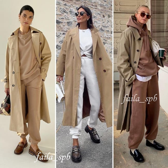 Спортивна розслабленість: стиліст показала, як носити тренч цієї осені