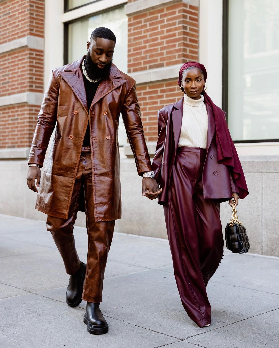 Лучший стритстайл на Неделе моды в Нью-Йорке осень-зима 2022