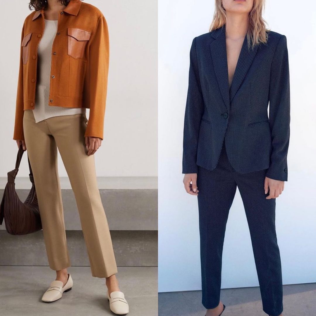 Палаццо и бананы: стилист показала, какие брюки покупать на осень 2021