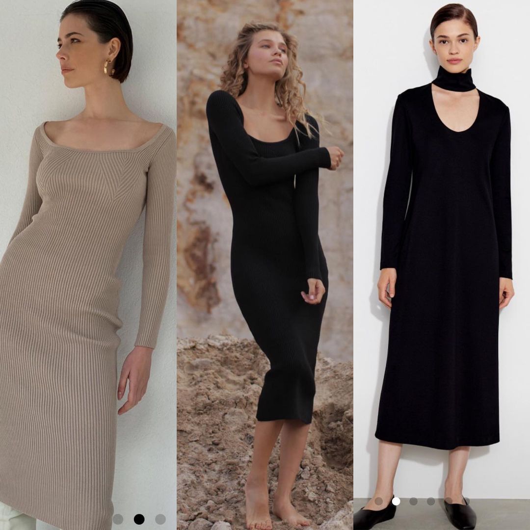 Тренд на мини: стилист показала топ-5 самых удобных платьев для холодного сезона