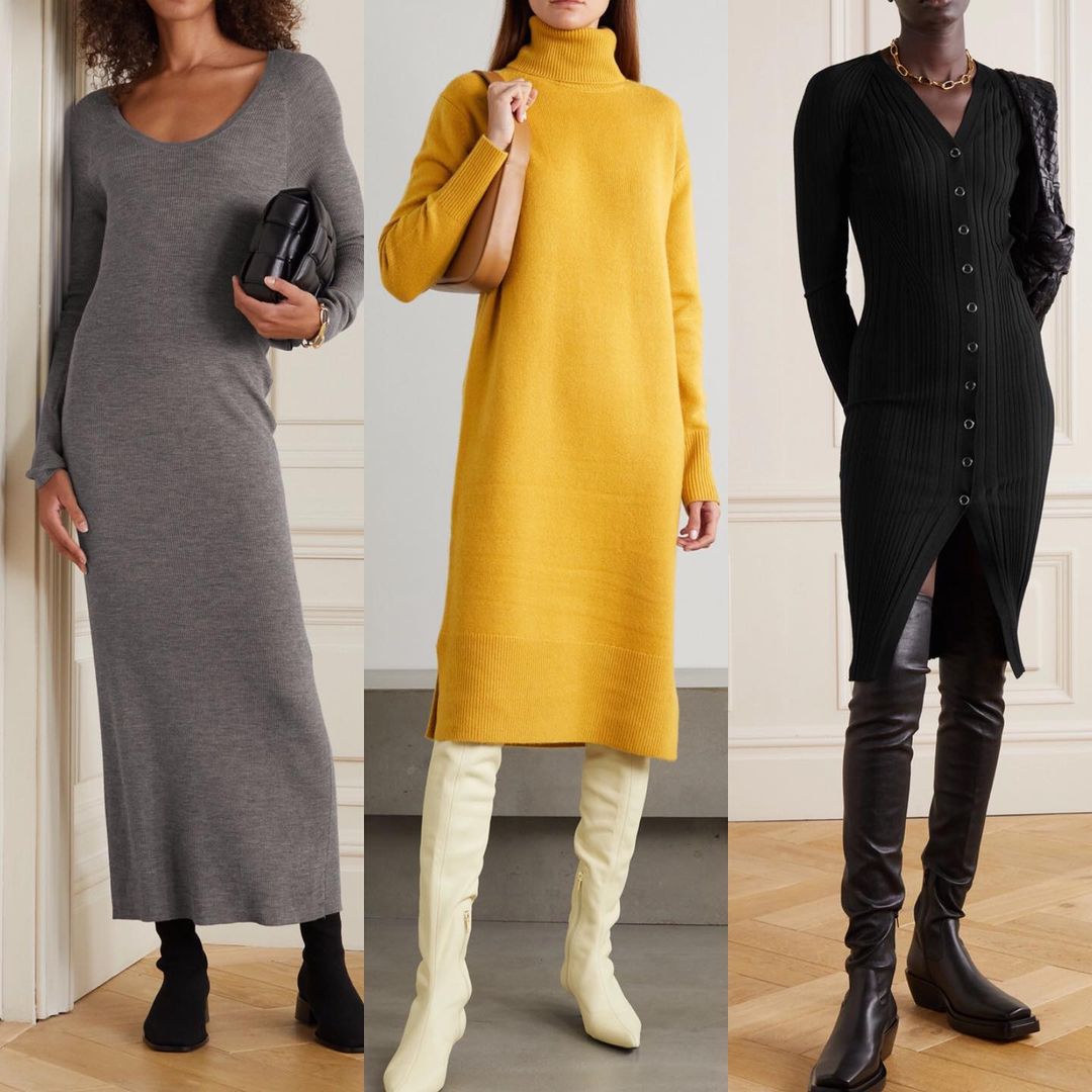 Тренд на мини: стилист показала топ-5 самых удобных платьев для холодного сезона