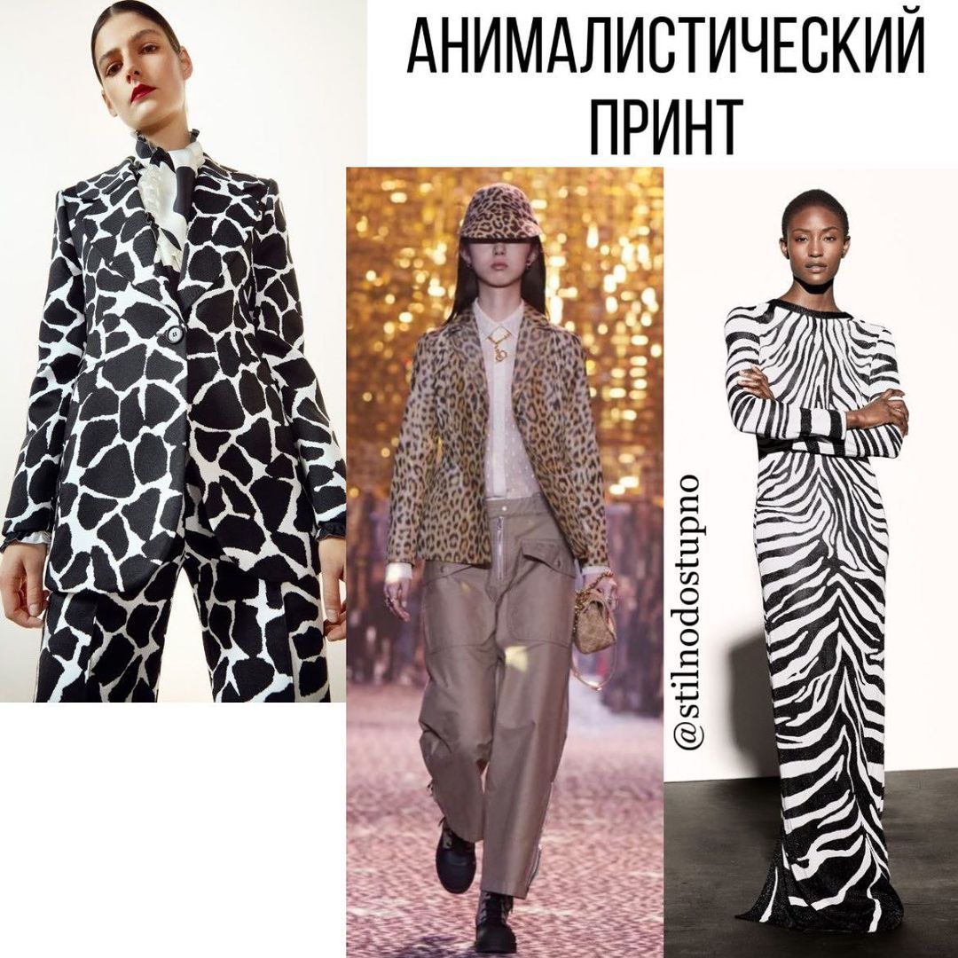 От зебры до экзотических цветов: стилист показала, какой принт для одежды выбрать на осень