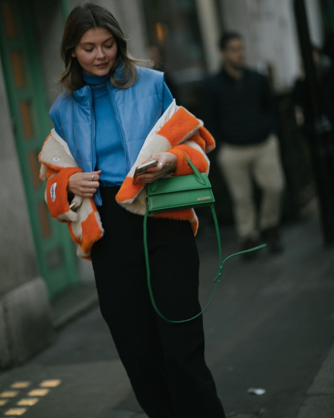 Стритстайл на Неделе моды осень-зима 2022 в Лондоне: лучшие образы