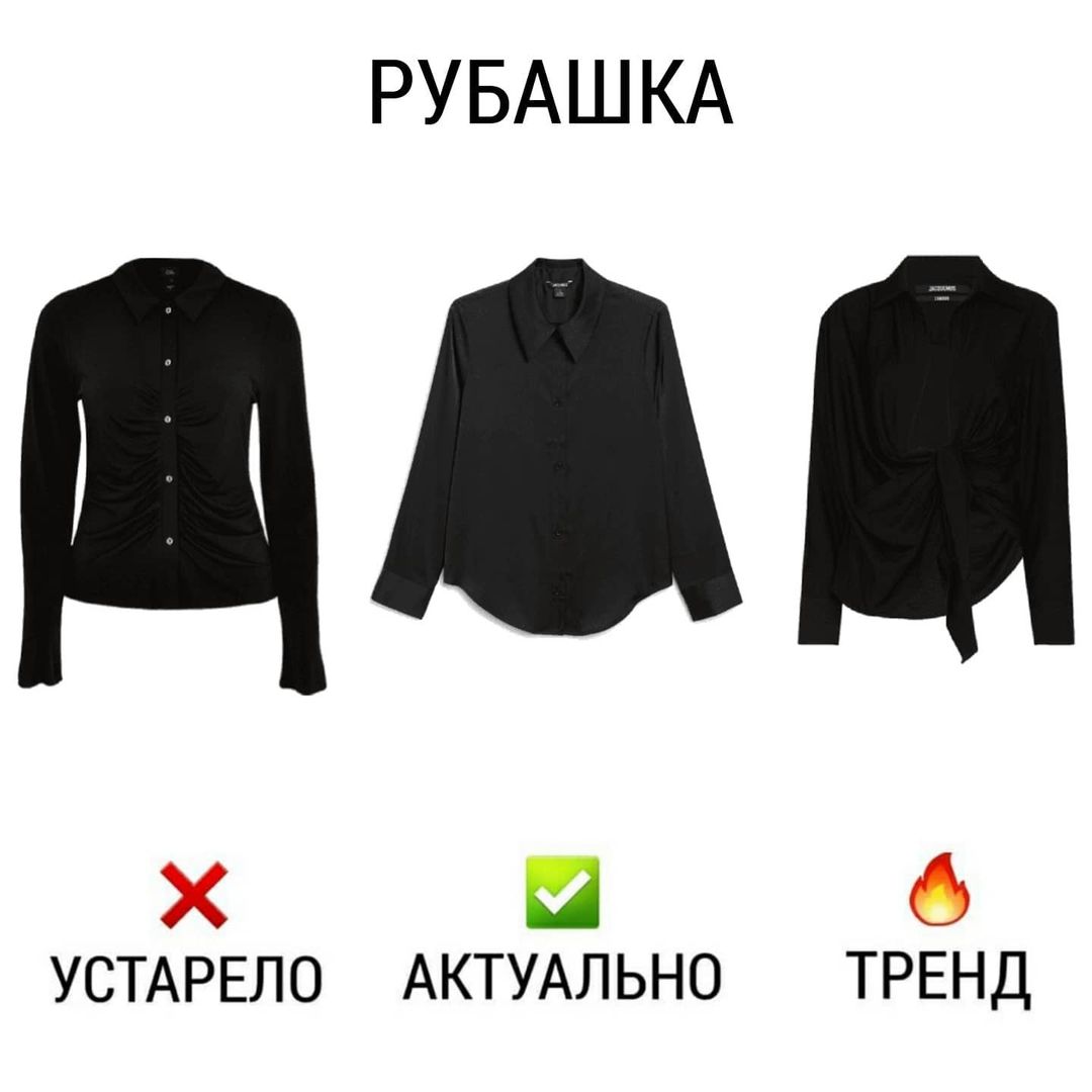 Что устарело, а что тренд: стилист показала, как отличить модную вещь на осень 2021