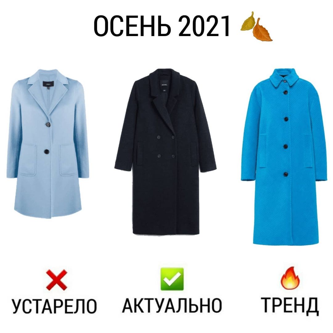 Что устарело, а что тренд: стилист показала, как отличить модную вещь на осень 2021