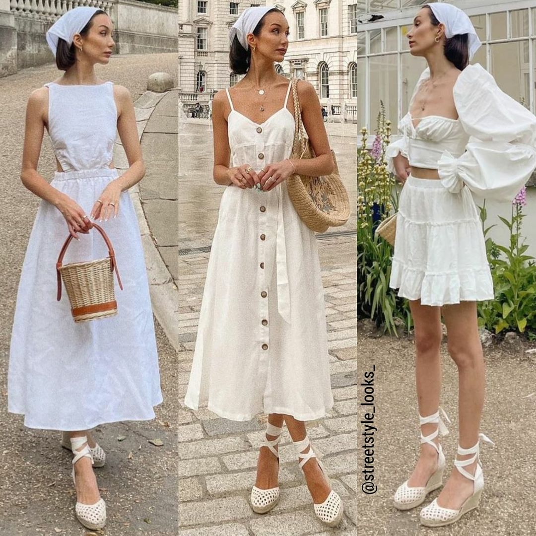 Зі шкірянкою і сукнею: стиліст показала, з чим носити косинку восени 2021