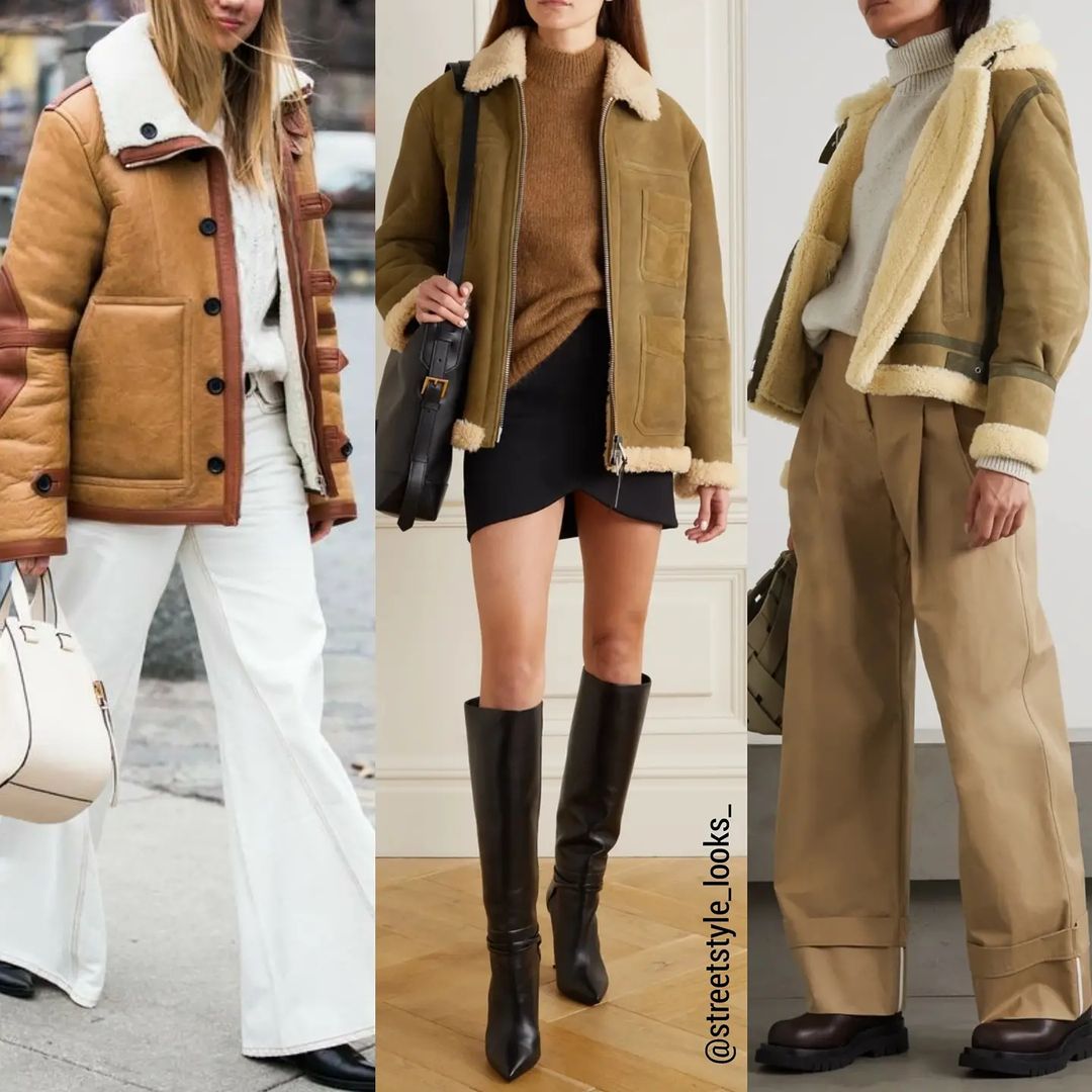 З чим носити дублянку цієї осені: стиліст показала топ свіжих луків