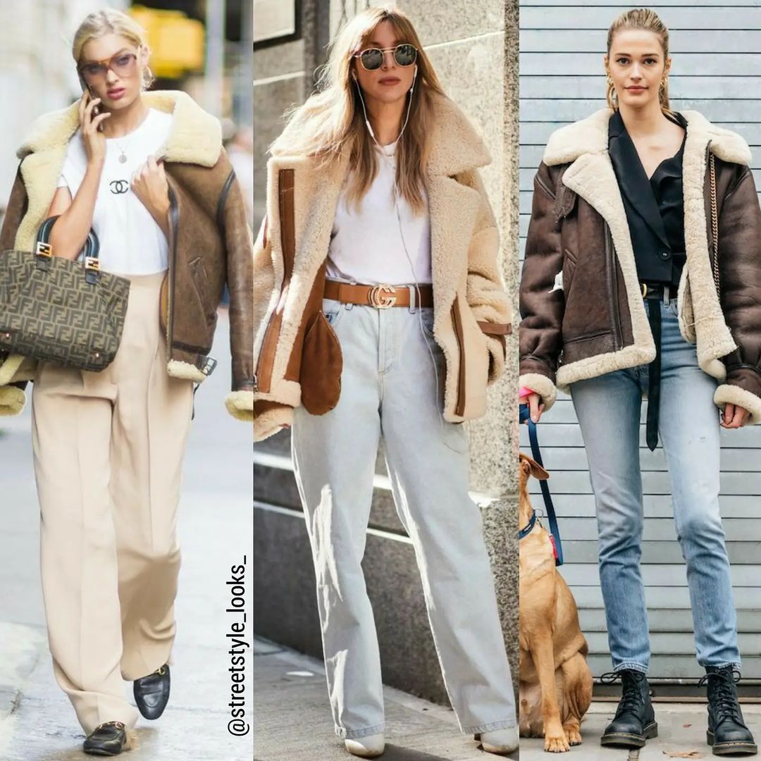 З чим носити дублянку цієї осені: стиліст показала топ свіжих луків