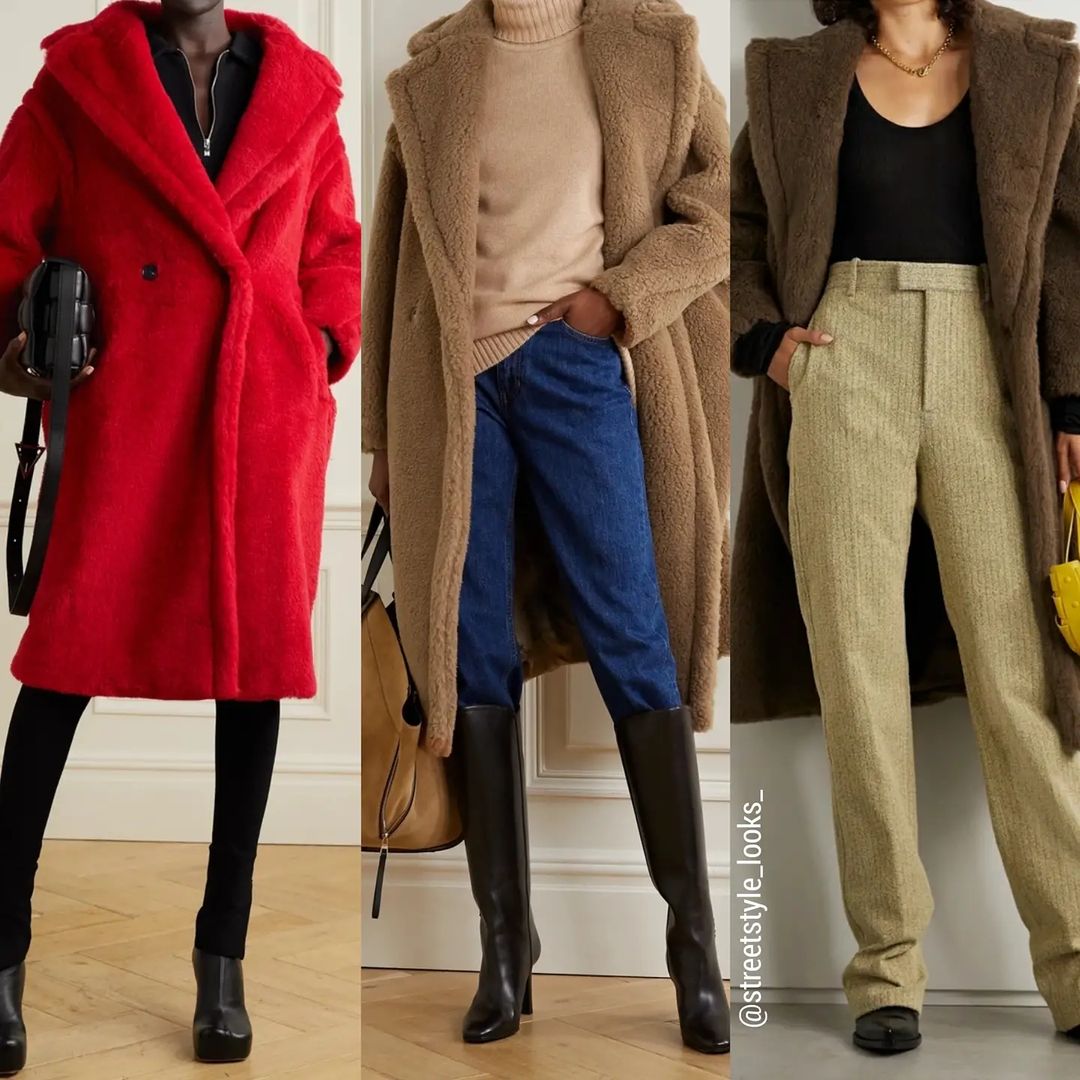 Teddy coat: стиліст показала, як носити штучну шубу взимку 2021-2022