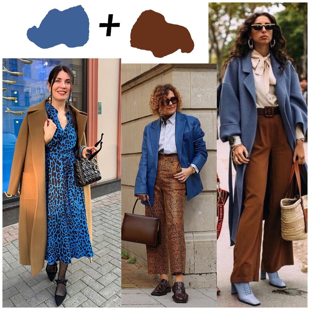 Оранжевый, коричневый и зеленый: стилист назвала топ цветовых сочетаний на осень