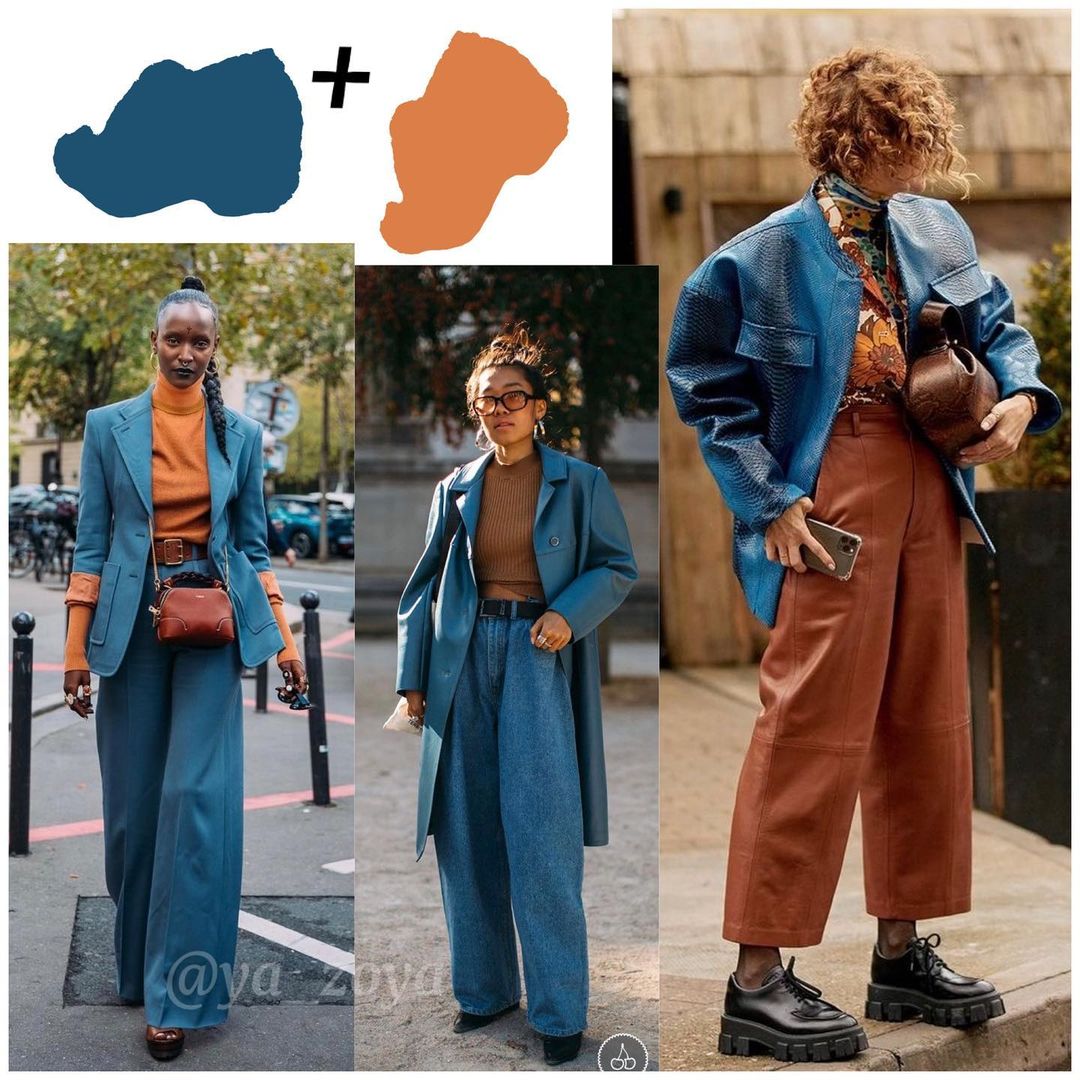 Оранжевый, коричневый и зеленый: стилист назвала топ цветовых сочетаний на осень