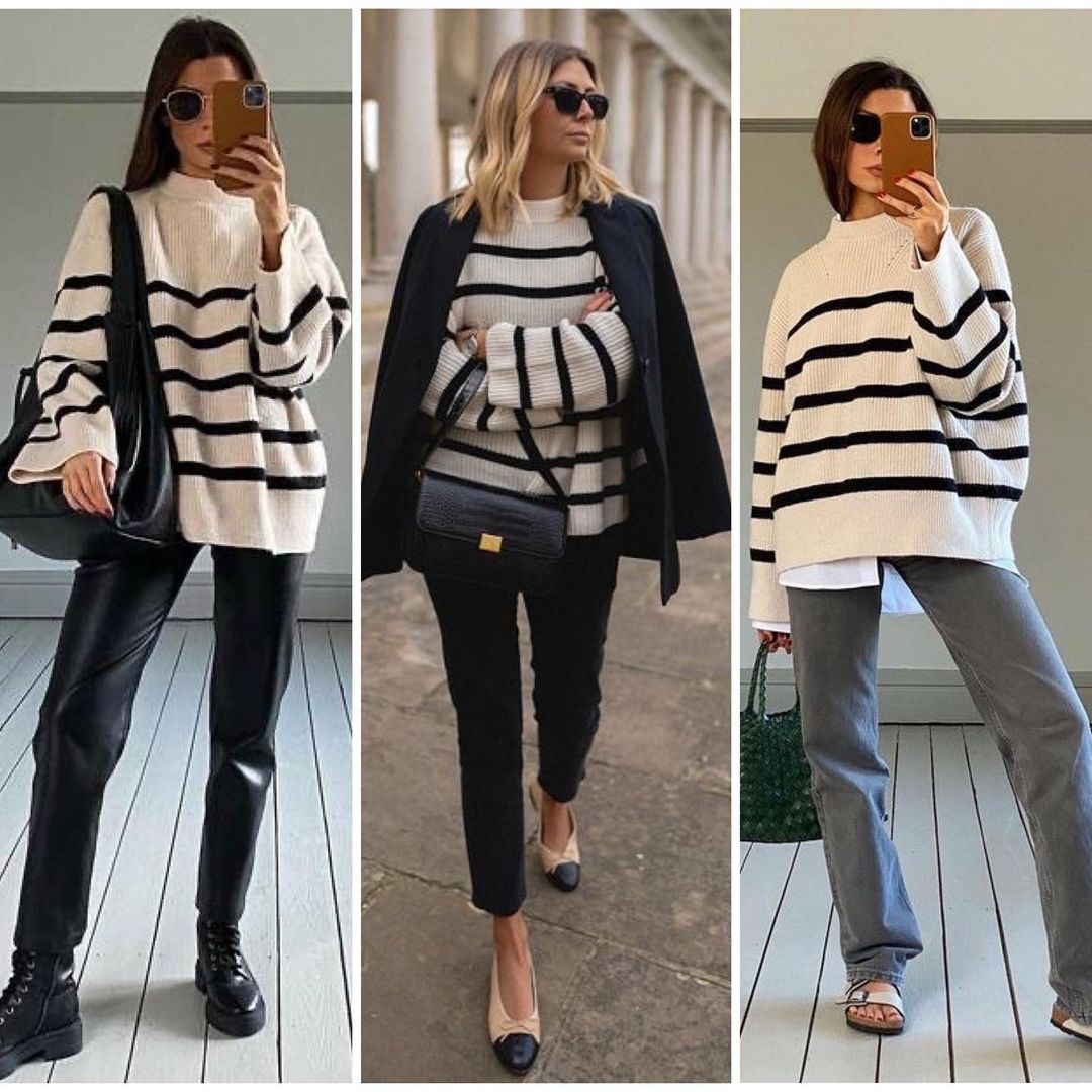 Врятує будь-який образ: стиліст показала, як носити смужку цієї осені